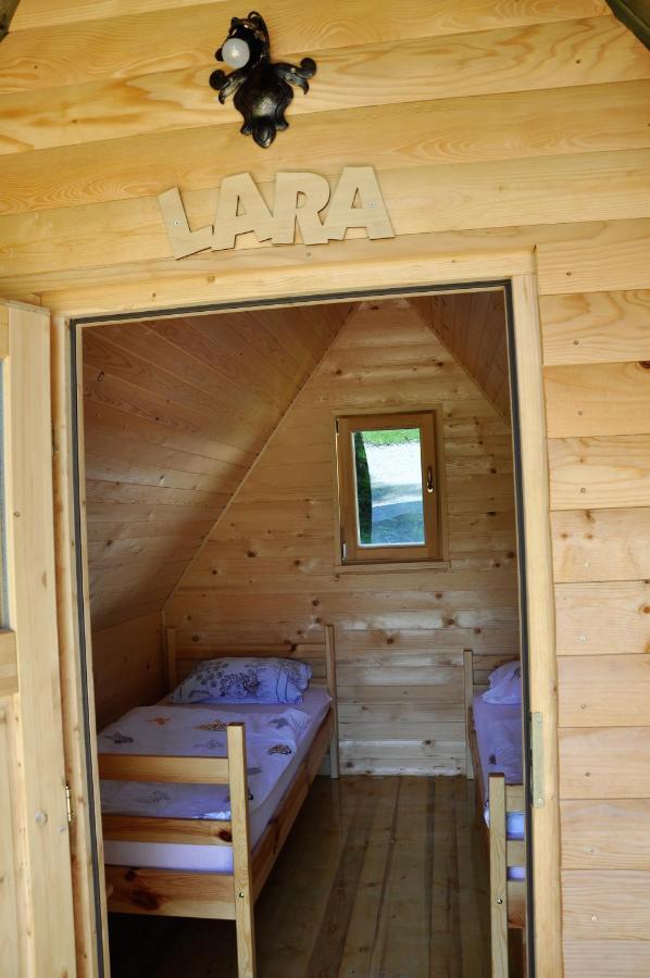 Wooden Cabin Kamna Gorica Eksteriør billede